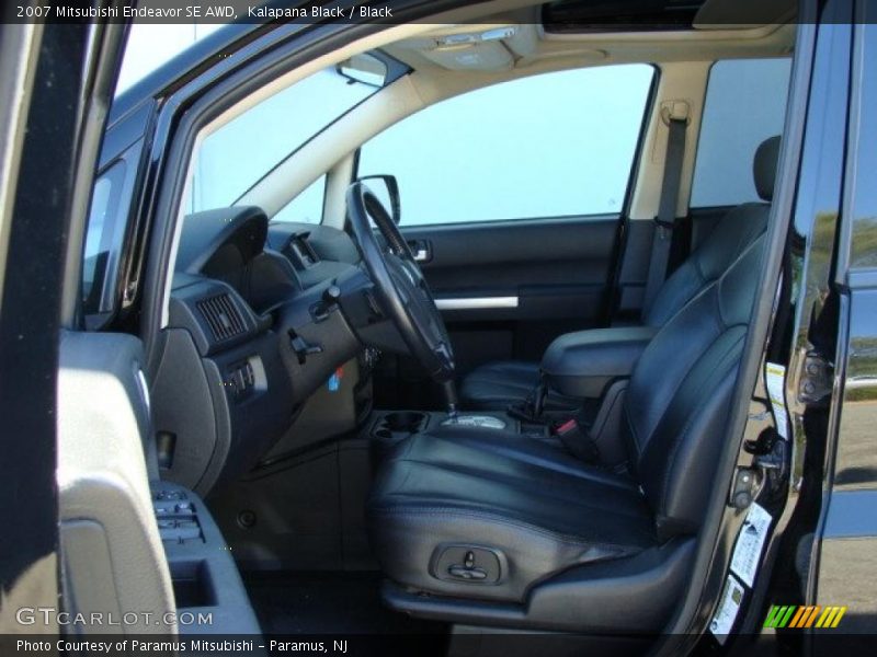Kalapana Black / Black 2007 Mitsubishi Endeavor SE AWD