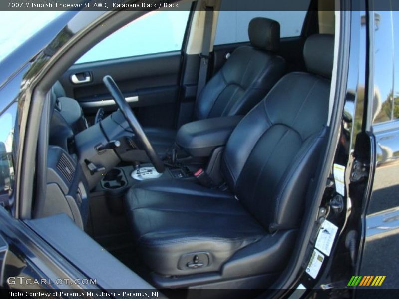  2007 Endeavor SE AWD Black Interior