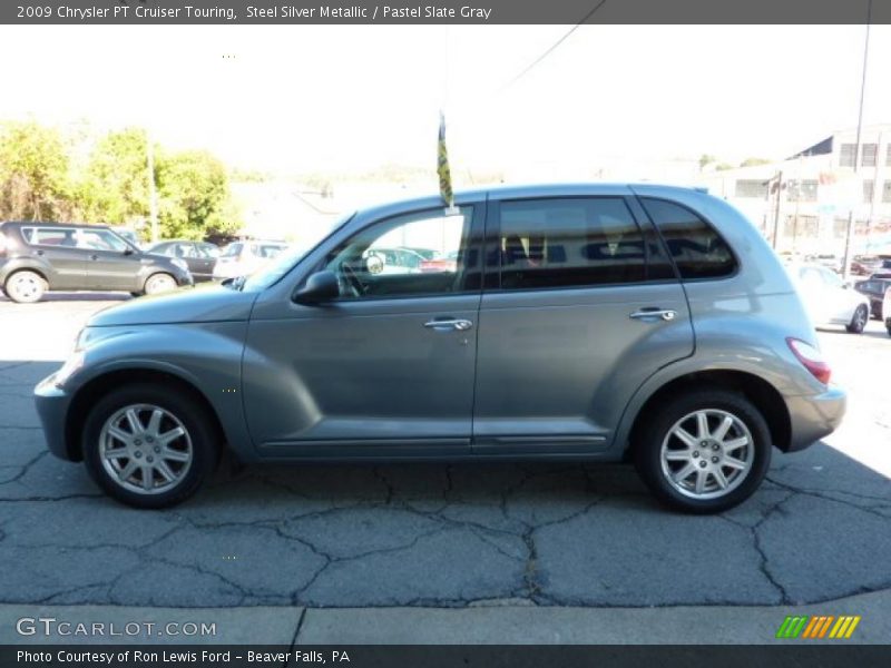 Steel Silver Metallic / Pastel Slate Gray 2009 Chrysler PT Cruiser Touring