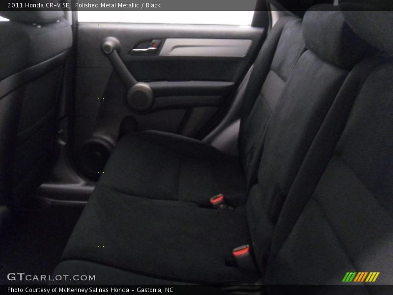 Polished Metal Metallic / Black 2011 Honda CR-V SE