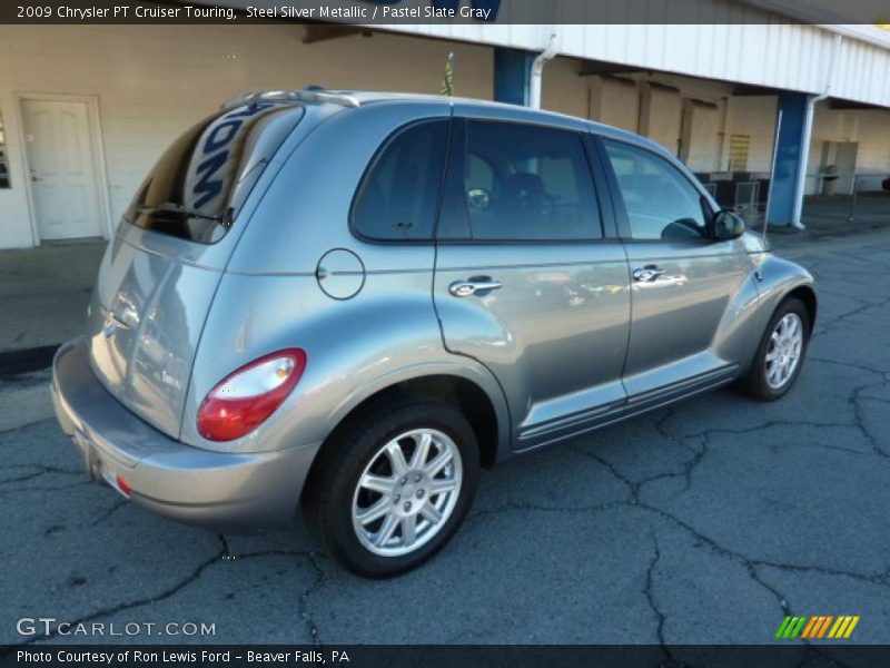 Steel Silver Metallic / Pastel Slate Gray 2009 Chrysler PT Cruiser Touring