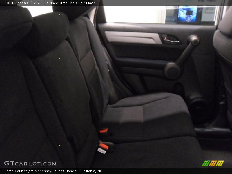Polished Metal Metallic / Black 2011 Honda CR-V SE