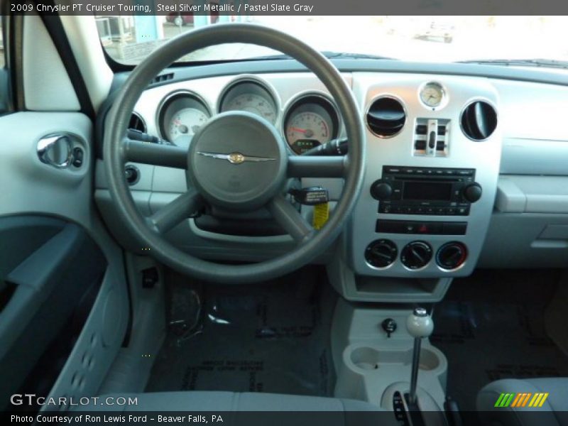 Steel Silver Metallic / Pastel Slate Gray 2009 Chrysler PT Cruiser Touring