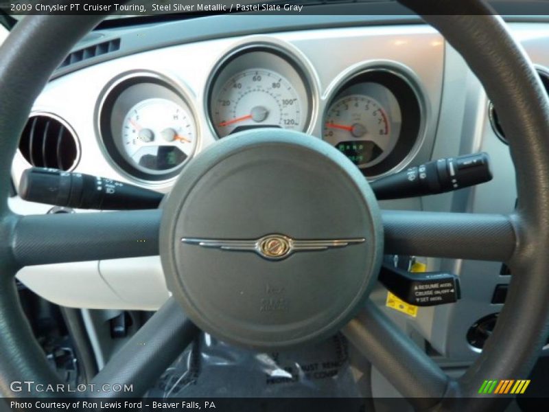 Steel Silver Metallic / Pastel Slate Gray 2009 Chrysler PT Cruiser Touring