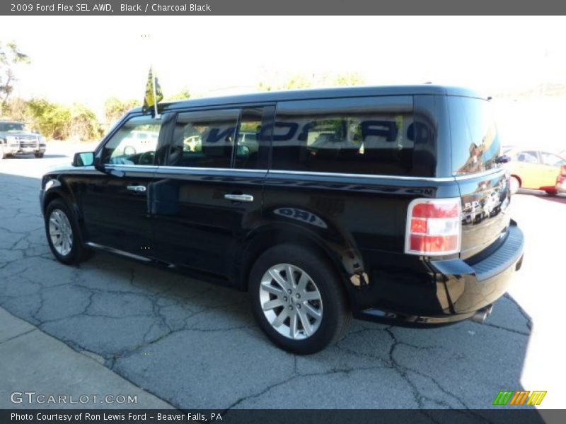 Black / Charcoal Black 2009 Ford Flex SEL AWD