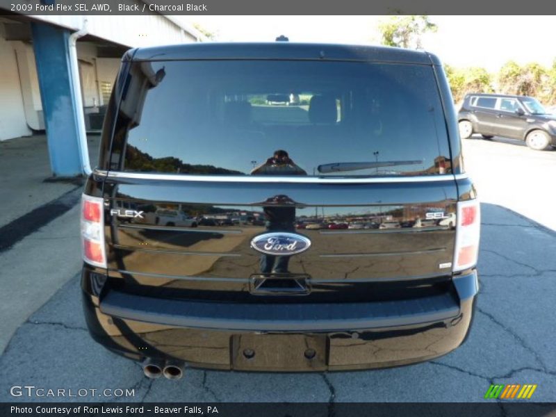 Black / Charcoal Black 2009 Ford Flex SEL AWD