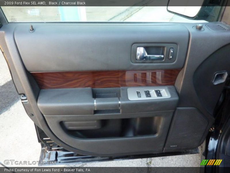 Black / Charcoal Black 2009 Ford Flex SEL AWD