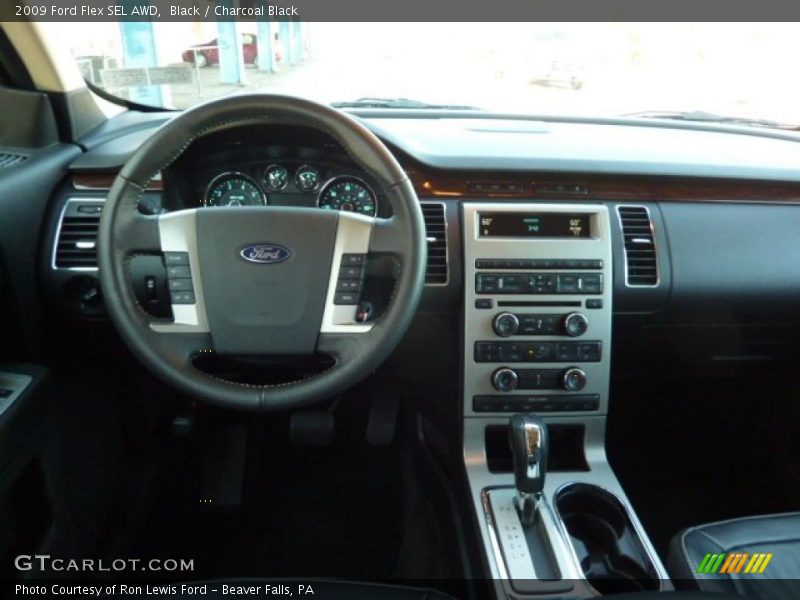 Black / Charcoal Black 2009 Ford Flex SEL AWD