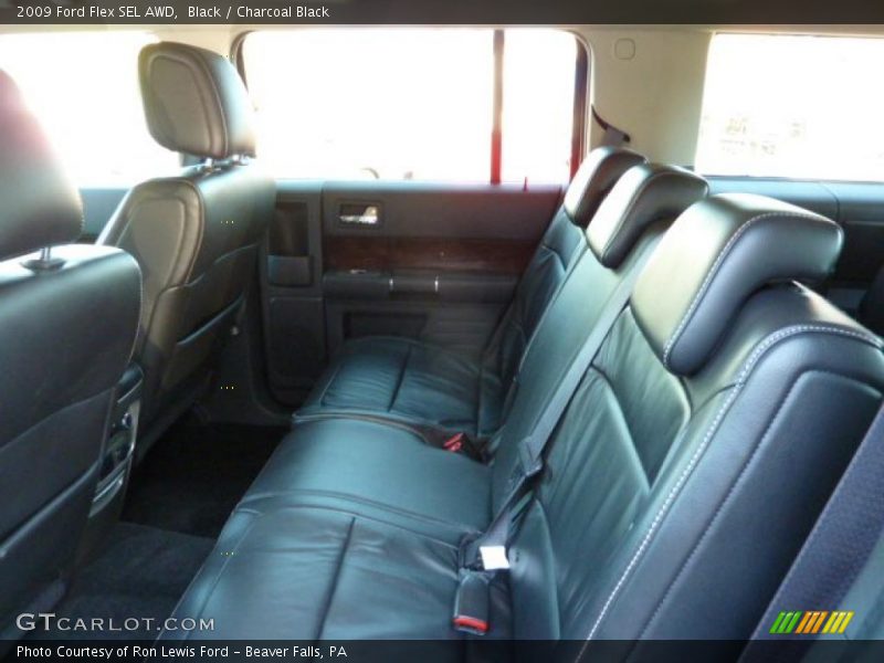 Black / Charcoal Black 2009 Ford Flex SEL AWD