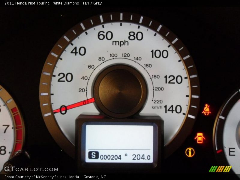  2011 Pilot Touring Touring Gauges