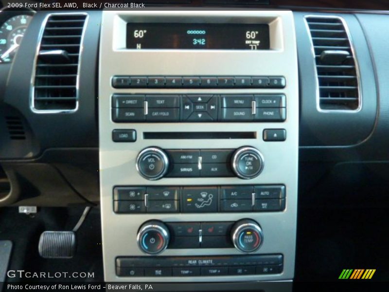 Black / Charcoal Black 2009 Ford Flex SEL AWD