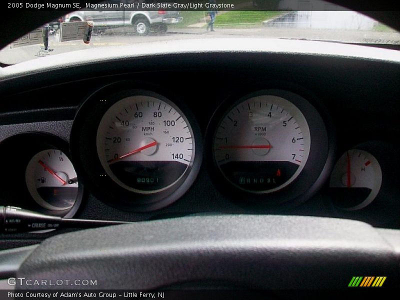 Magnesium Pearl / Dark Slate Gray/Light Graystone 2005 Dodge Magnum SE