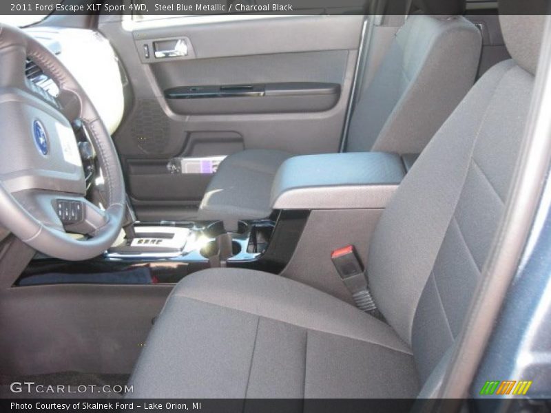 Steel Blue Metallic / Charcoal Black 2011 Ford Escape XLT Sport 4WD