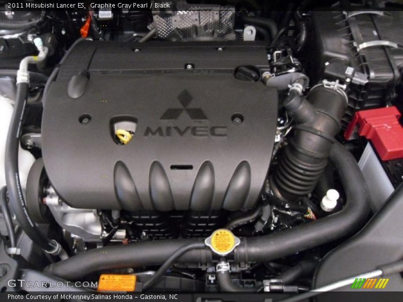  2011 Lancer ES Engine - 2.0 Liter DOHC 16-Valve MIVEC 4 Cylinder