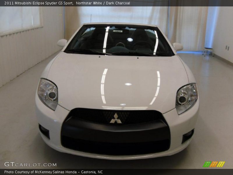 Northstar White / Dark Charcoal 2011 Mitsubishi Eclipse Spyder GS Sport