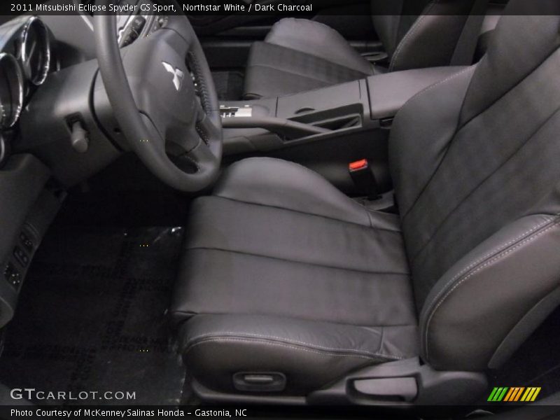 Northstar White / Dark Charcoal 2011 Mitsubishi Eclipse Spyder GS Sport