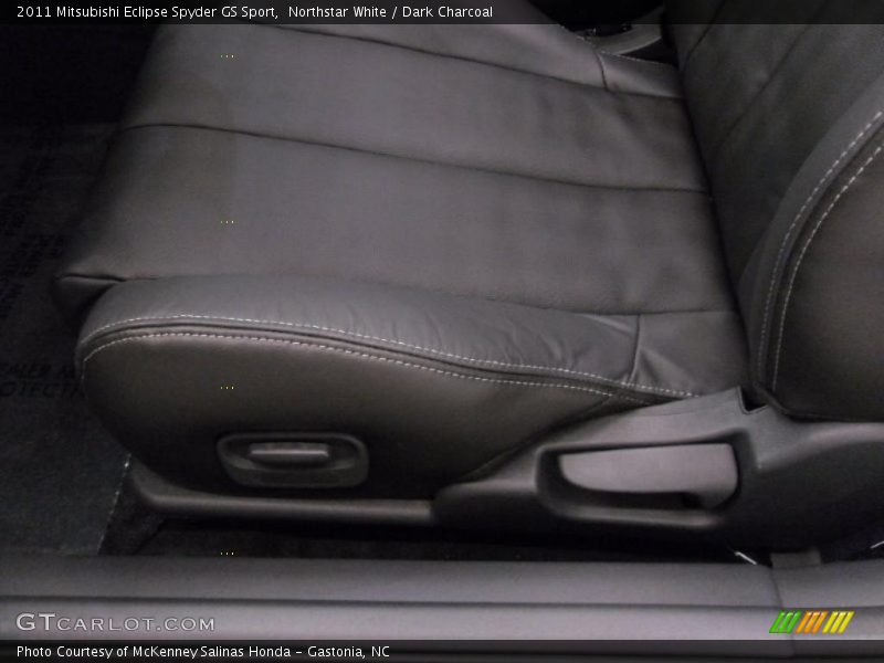 Northstar White / Dark Charcoal 2011 Mitsubishi Eclipse Spyder GS Sport
