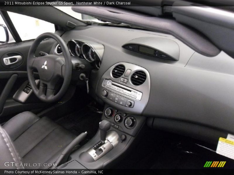  2011 Eclipse Spyder GS Sport Dark Charcoal Interior