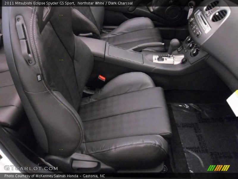  2011 Eclipse Spyder GS Sport Dark Charcoal Interior