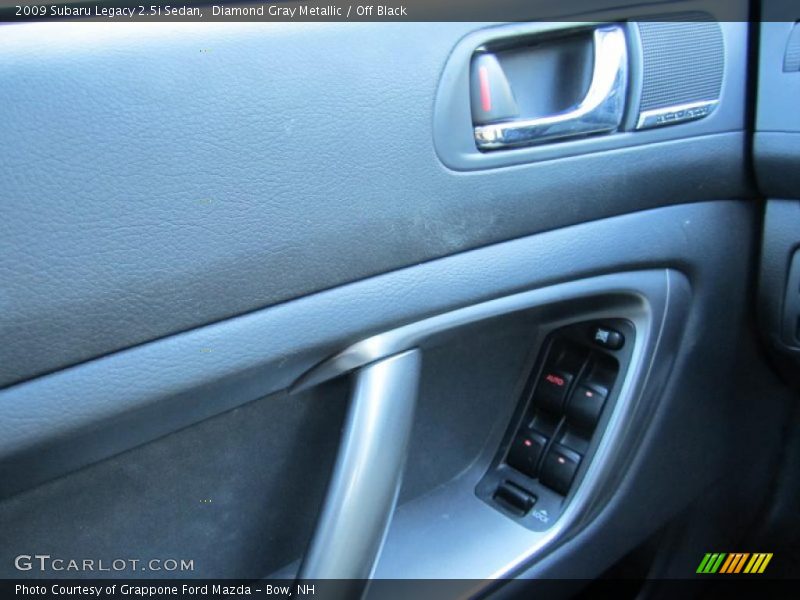 Diamond Gray Metallic / Off Black 2009 Subaru Legacy 2.5i Sedan