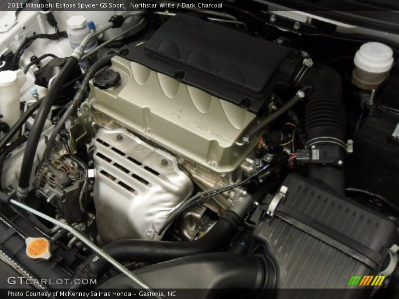  2011 Eclipse Spyder GS Sport Engine - 2.4 Liter SOHC 16-Valve MIVEC 4 Cylinder