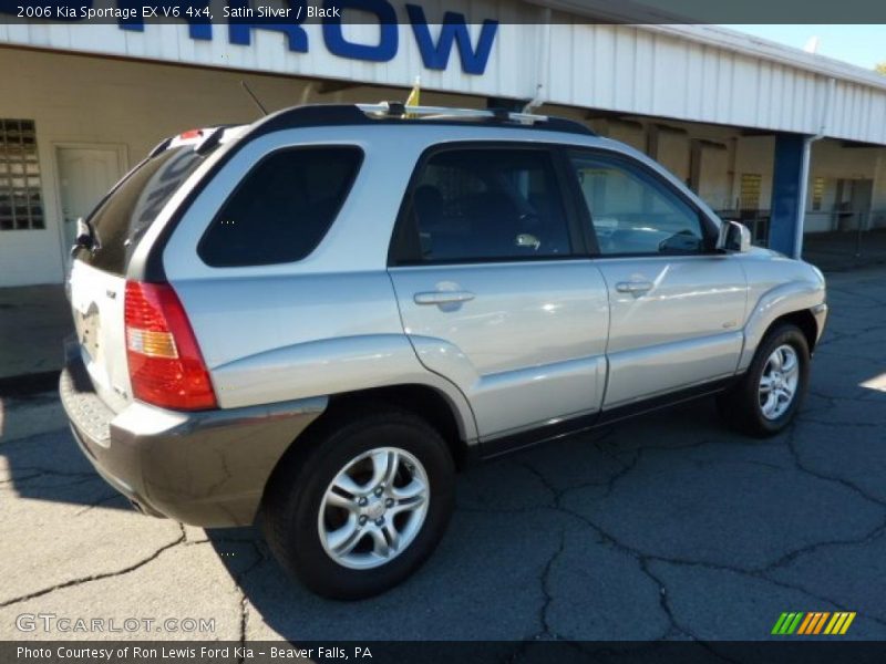 Satin Silver / Black 2006 Kia Sportage EX V6 4x4