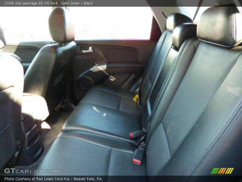 Satin Silver / Black 2006 Kia Sportage EX V6 4x4