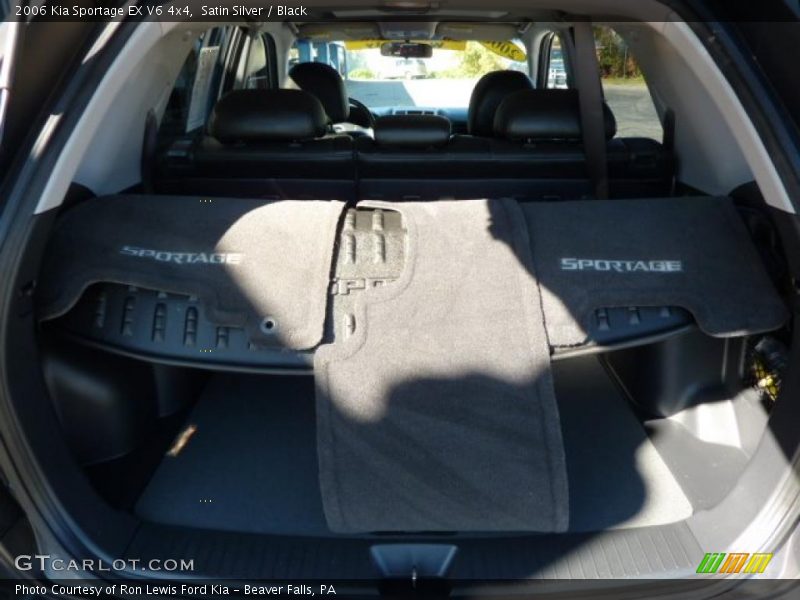 Satin Silver / Black 2006 Kia Sportage EX V6 4x4
