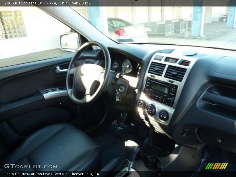 Satin Silver / Black 2006 Kia Sportage EX V6 4x4