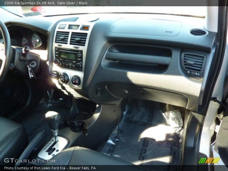 Satin Silver / Black 2006 Kia Sportage EX V6 4x4