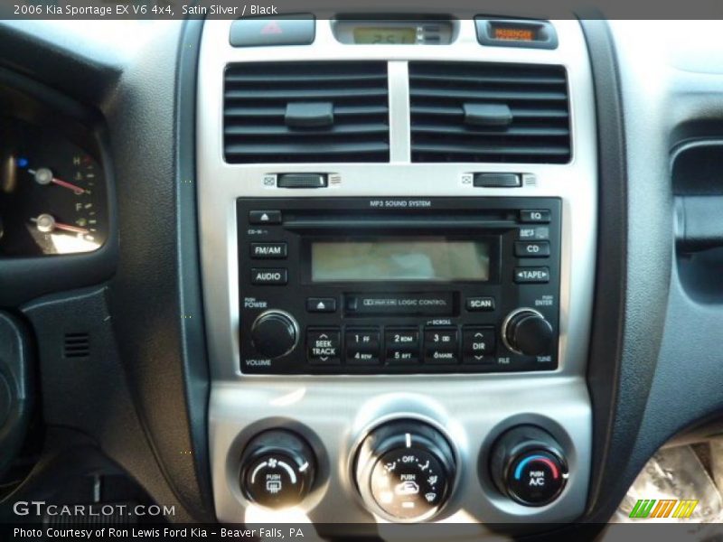 Satin Silver / Black 2006 Kia Sportage EX V6 4x4