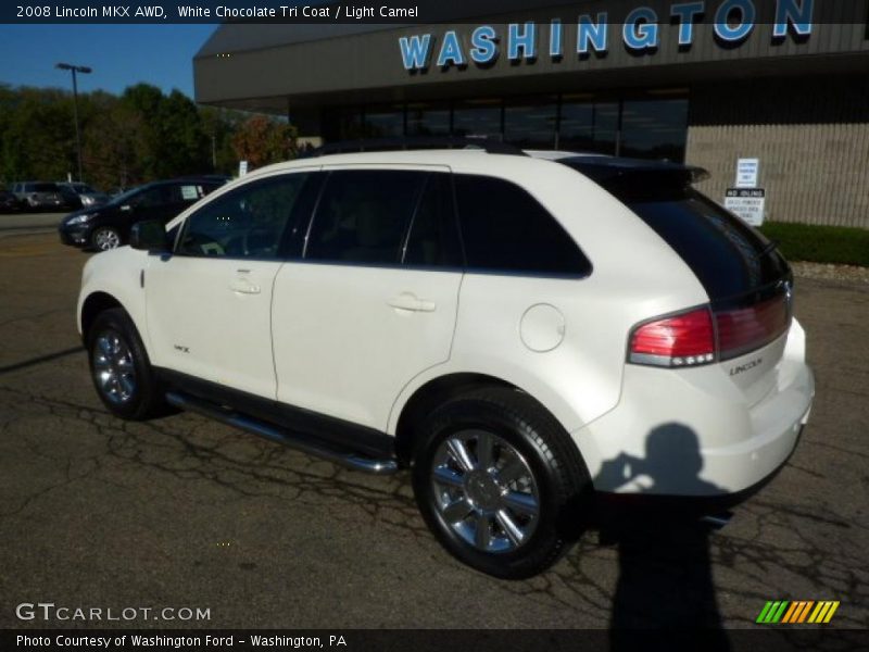 White Chocolate Tri Coat / Light Camel 2008 Lincoln MKX AWD