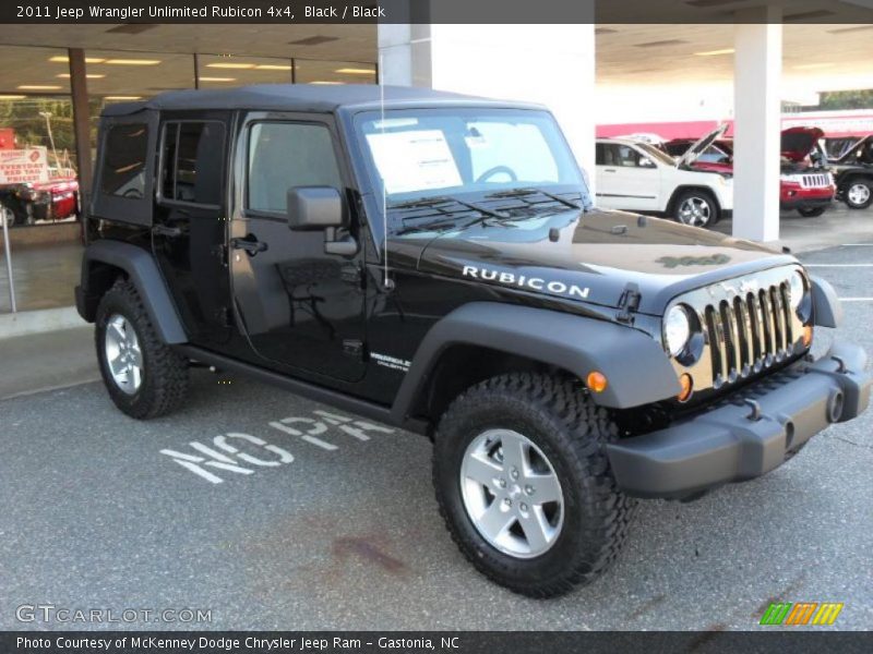  2011 Wrangler Unlimited Rubicon 4x4 Black