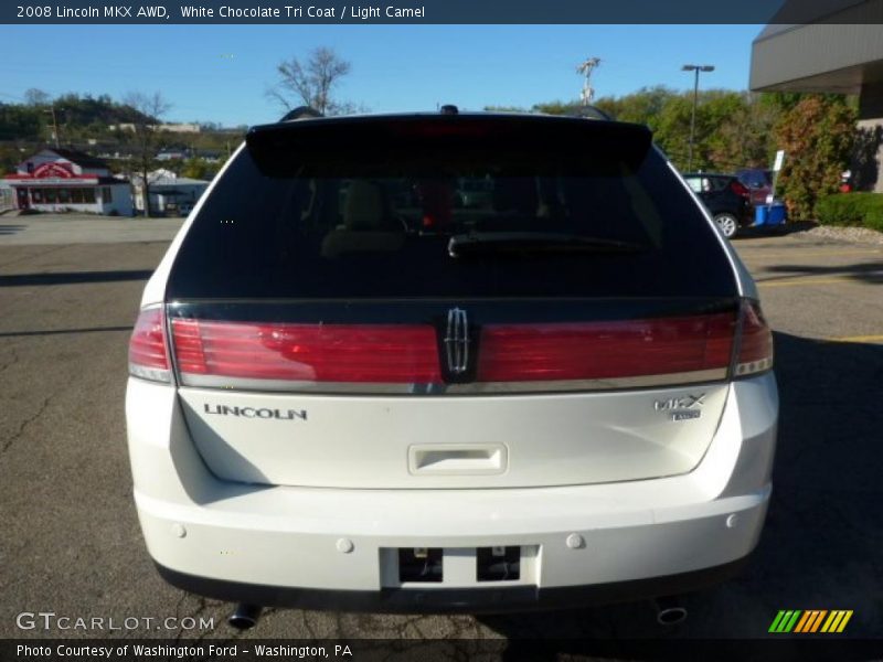 White Chocolate Tri Coat / Light Camel 2008 Lincoln MKX AWD