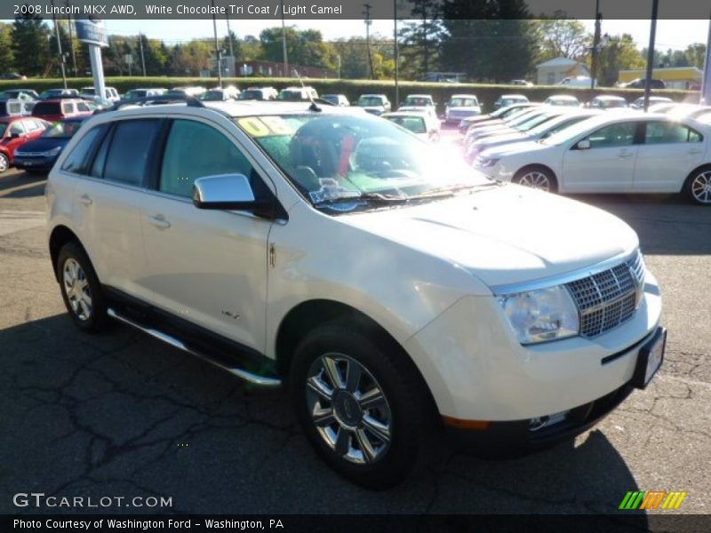 White Chocolate Tri Coat / Light Camel 2008 Lincoln MKX AWD