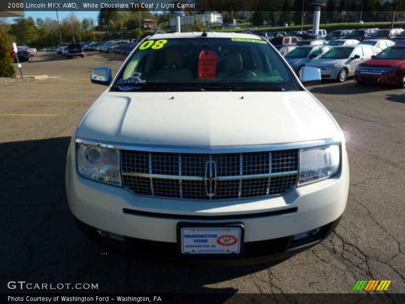 White Chocolate Tri Coat / Light Camel 2008 Lincoln MKX AWD