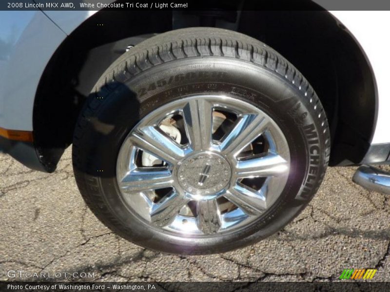 White Chocolate Tri Coat / Light Camel 2008 Lincoln MKX AWD
