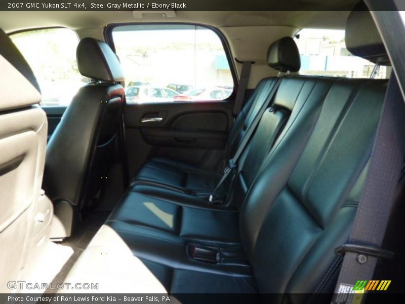 Steel Gray Metallic / Ebony Black 2007 GMC Yukon SLT 4x4