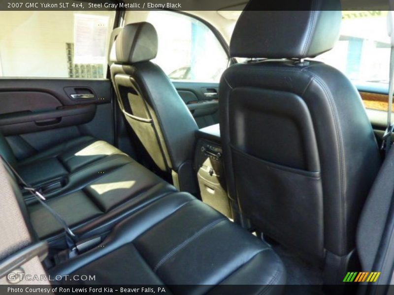 Steel Gray Metallic / Ebony Black 2007 GMC Yukon SLT 4x4