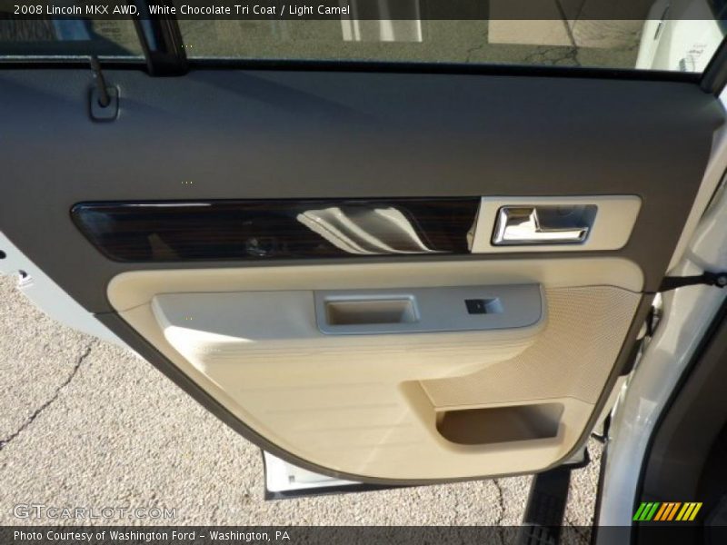 White Chocolate Tri Coat / Light Camel 2008 Lincoln MKX AWD