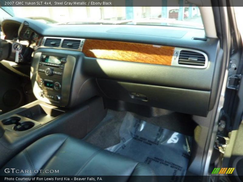 Steel Gray Metallic / Ebony Black 2007 GMC Yukon SLT 4x4