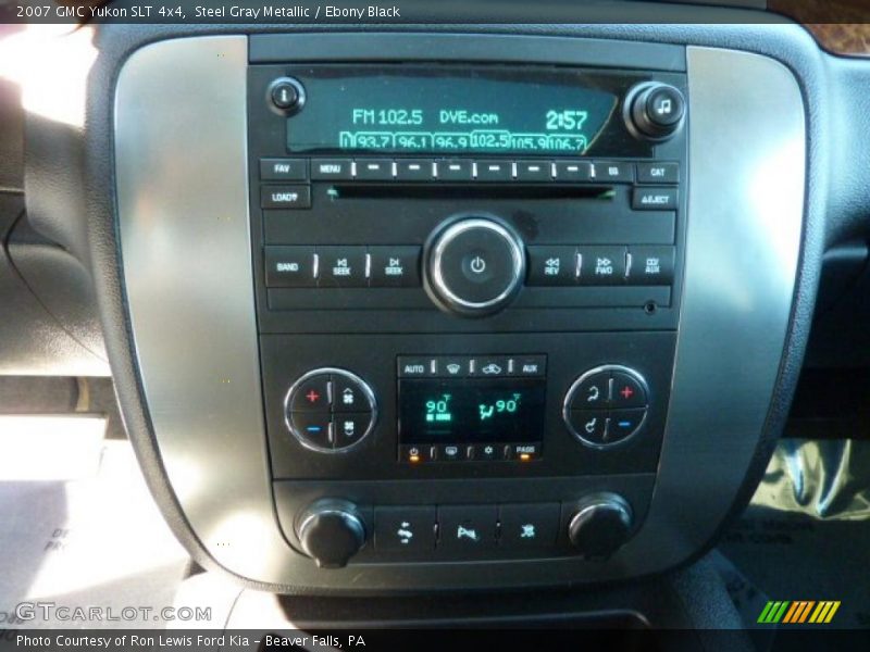 Steel Gray Metallic / Ebony Black 2007 GMC Yukon SLT 4x4