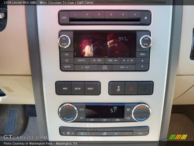 White Chocolate Tri Coat / Light Camel 2008 Lincoln MKX AWD