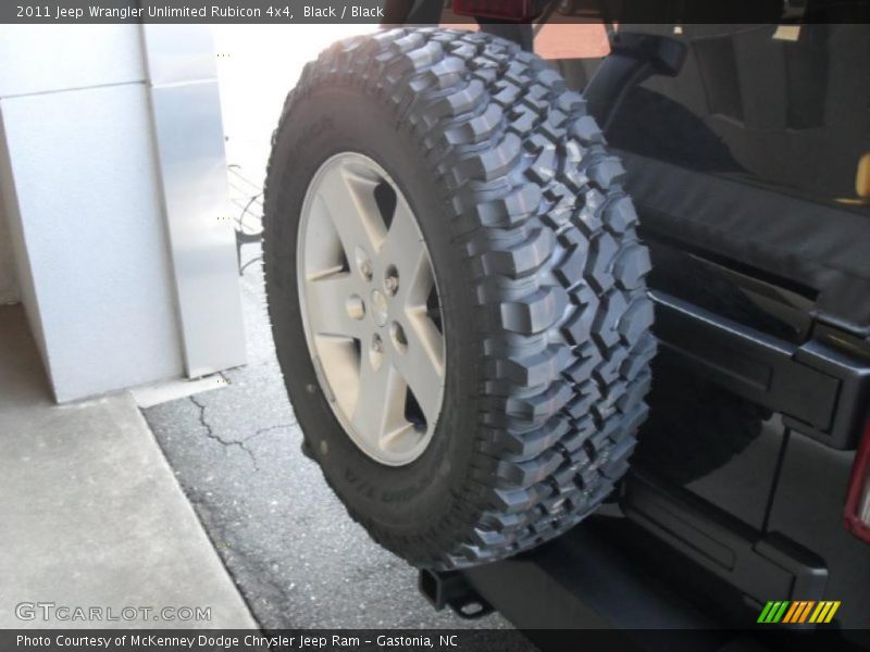 Black / Black 2011 Jeep Wrangler Unlimited Rubicon 4x4