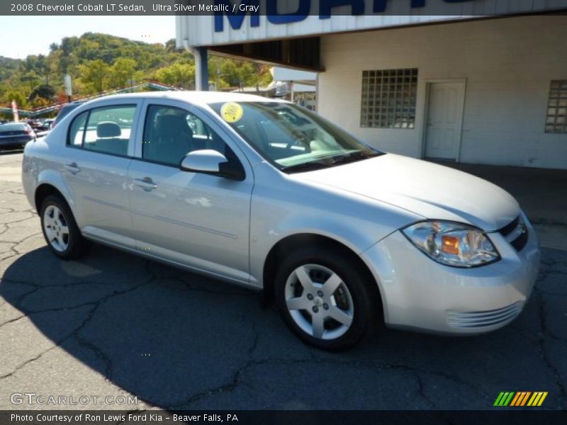 Ultra Silver Metallic / Gray 2008 Chevrolet Cobalt LT Sedan