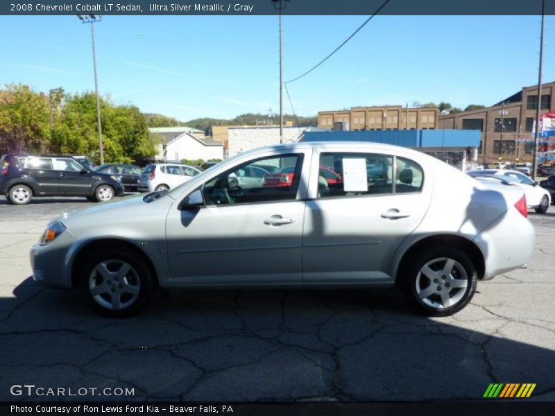 Ultra Silver Metallic / Gray 2008 Chevrolet Cobalt LT Sedan