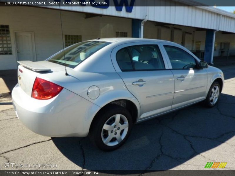 Ultra Silver Metallic / Gray 2008 Chevrolet Cobalt LT Sedan