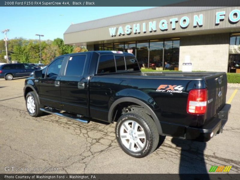Black / Black 2008 Ford F150 FX4 SuperCrew 4x4