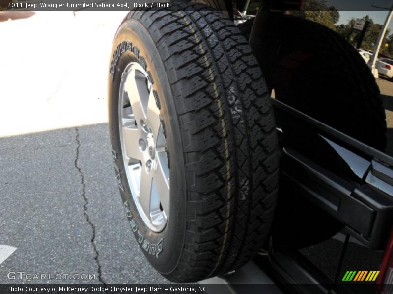 Black / Black 2011 Jeep Wrangler Unlimited Sahara 4x4