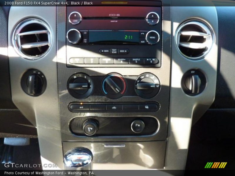 Black / Black 2008 Ford F150 FX4 SuperCrew 4x4